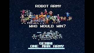 Mega Man Arena: Allstar mode with GeminiMan - No extra items