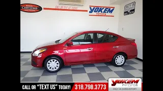 Used 2019 Nissan Versa Sedan SV - Shreveport, La