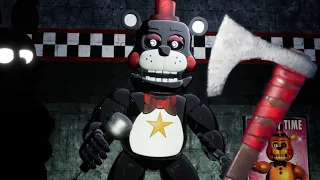 HUNTING THE FNAF ANIMATRONICS WITH AN AXE..