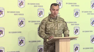 Стельмах Анатолій представник прес центру ООС 04 08 2018