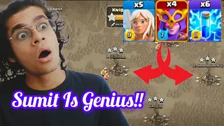 @sumit007yt Made Everyone Speechless In Knight Riders In Clash Of Clans🔥