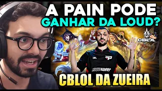 DYNQUEDO ATIVOU O MODO FAKER - CBLOL DA ZUEIRA | paiN x Keyd | MYLON REACT