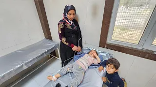 Coping with the disease: transferring the family's daughter to Narges and Hamid and Hossein Hospital