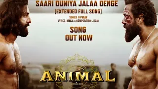 Sari Duniya Jalaa Denge ( yaalo yaalaa ) Reversed(vedio+audio) | Animal | B Prank #animal #bpraak