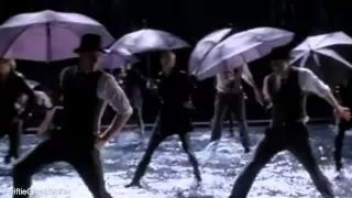 GLEE - Singing In The Rain/Umbrella (Full Performance) (Official Music Video)