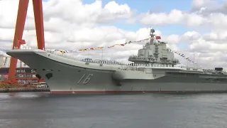 10年前辽宁舰入列 10年后福建舰下水！看中国航母从近海走向远海 20220621 | 军迷天下