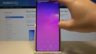 How to Activate Fingerprint Animation in Samsung Galaxy S10 Lite - Fingerprint Scanning Animation