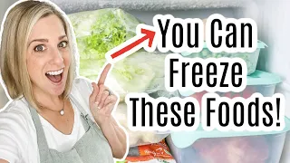 20 Foods That Freeze Well- Freezing Tips To Save Time & Money