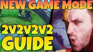 League of Legends ARENA 2v2v2v2 GAME MODE GUIDE! LEARN TO RANK UP FAST!