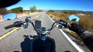 RIDING MY MOTORCYCLE THROUGH CRESTLINE, CALIFORNIA! /  BEAUTIFUL VIEWS / SKIPPING TRAFFIC /