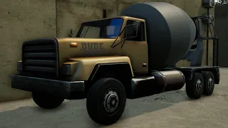 GTA San Andreas Definitive - Cement Truck
