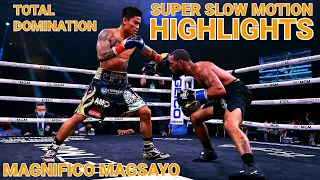 SUPER SLOW MOTION HIGHLIGHTS | NA PA DULING SI RUSSELL | THE PACQUIAO PROTOGE | MAGNIFICO MAGSAYO