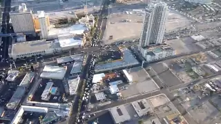 First Person View Of X-Scream Thrill Ride in Las Vegas