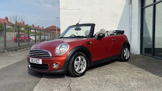 2011 MINI Convertible 1.6 One (Pepper Pack)