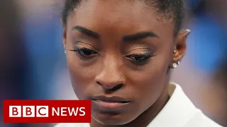 US gymnast Simone Biles out of Olympic individual all-around final - BBC News