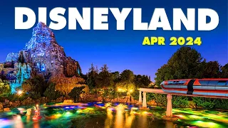 Mix Magic, Monorail at night, Buzz, Autopia and more  | Disneyland Tour April 2024