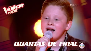 Gustavo Bardim canta 'Disparada' nas Quastas de Final – The Voice Kids | 6ª Temporada