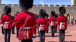 Changing of the guard Windsor 23rd of July 2022 (PART 2)