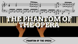 The Phantom of the Opera - Piano Cover/Tutorial (Sheet Music)