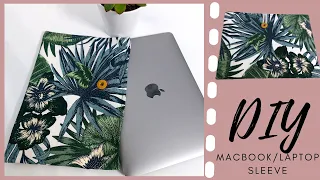 HOW TO MAKE A MACBOOK / LAPTOP BAG IN  30 MINS //2023 EASY DIY/SEWING PROJECT  UNDER 30 MINS