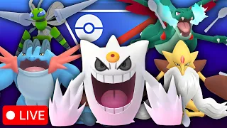 EVEN MORE MEGA EVOLUTIONS IN THE GREAT LEAGUE? COME BATTLE ME LIVE!