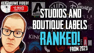 🔴Studios And BOUTIQUE Labels RANKED From 2023! | Ken's HOME Video Episode 21