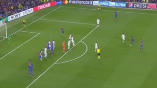 Sergi Roberto goal vs PSG 6:1