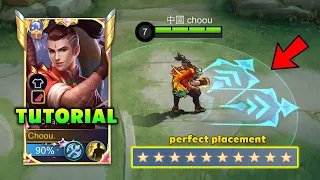 TOP GLOBAL CHOU 90% WIN RATE SECRET TRICK FULL TUTORIAL 2024!! (delete in 24hrs)