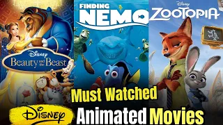 Top 10 Animated Disney Movies of All Time (Animated Movies)
