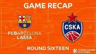 Highlights: FC Barcelona Lassa - CSKA Moscow