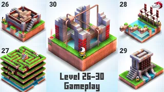 Mekorama - Level 26 to 30 - Walkthrough Gameplay Guide