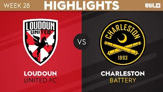 9.16.2023 | Loudoun United FC vs. Charleston Battery - Game Highlights