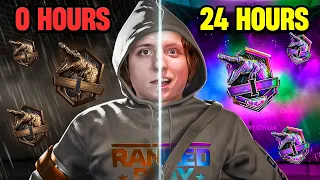 I Climbed From BRONZE to IRIDESCENT in 24 HOURS (MW2 RANKED PLAY)