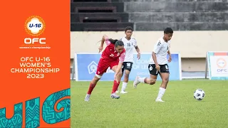 HIGHLIGHTS | Semi-Final Tahiti v Fiji | OFC U-16 Women's Championship 2023