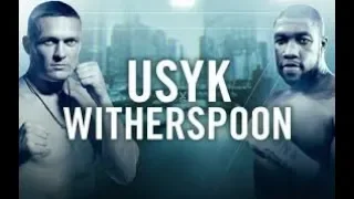 Fight Night Champion Александр Усик - Чазз Уизерспун (Oleksandr Usyk - Chazz Witherspoon)