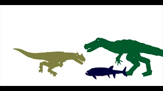 Quick fights: Ceratosaurus Nasicornis  vs Suchomimus Tenerensis (Read Description)