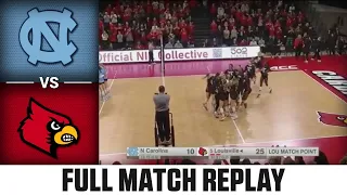 North Carolina vs. Louisville Full Match Replay | 2023 ACC Volleyball