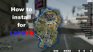 How to install 4K Satellite View map for LSPDFR GTA V