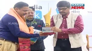 Manoranjan Mishra Live Awarded As Best Television Show In Odisha Media Awards