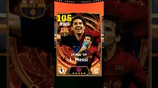 Big time Leo Messi pack max ratings | efootball 24