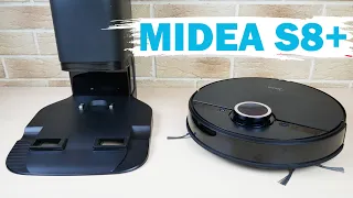 Midea S8+: самоочистка, мощный двигатель и вибромодуль для оттирания загрязнений🚀 ОБЗОР и ТЕСТ✅