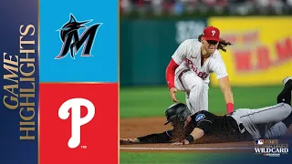 Marlins vs. Phillies Game 2 Highlights (10/4/23) | MLB Highlights