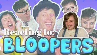 Reacting to: ''BLOOPER REEL!! The Rise of Bloop! (Sanders Sides)'' by @ThomasSanders