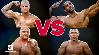 Weightlifter vs Powerlifter vs Bodybuilder vs CrossFit Athlete | Brute Showdown: Episode 1