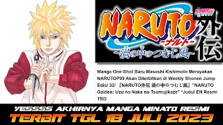 YESSS! AKHIRNYA RESMI MANGA MINATO TERBIT TANGGAL 18 JULI DENGAN 55 HALAMAN