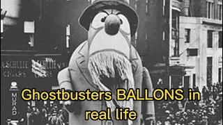 Names of the Ghostbusters Ballons in real life (Macy's Thanksgiving Day)