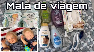 Arrumando a mala de viagem do meu bebê reborn 🚗🧳 | Gabi reborn