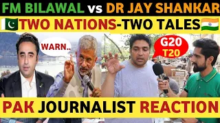 PAK FM BILAWAL VS DR JAY SHANKAR | TWO NATIONS TWO TALES | PAK MEDIA REACTION ON INDIA | REAL TV