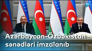 Azərbaycan-Özbəkistan sənədləri imzalanıb
