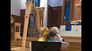Madison harpist Linda Warren performs "What Child is This" ("Greensleeves") arr. Yolanda Kondonassis